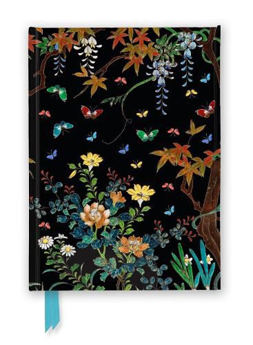 Cover image for Ashmolean Museum: Cloisonne Casket with Flowers and Butterflies (Foiled Journal)