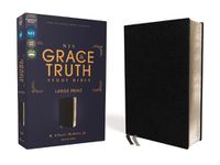 Cover image for NIV, The Grace and Truth Study Bible, Large Print, European Bonded Leather, Black, Red Letter, Comfort Print