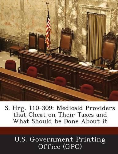 Cover image for S. Hrg. 110-309