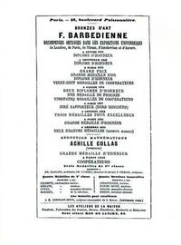 Cover image for 1886 Catalog of the French Bronze Foundry of F. Barbedienne of Paris