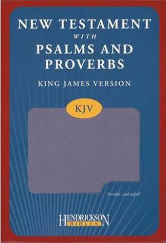 Cover image for KJV New Testament with Psalms and Proverbs