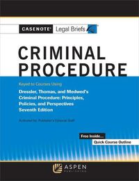 Cover image for Casenote Legal Briefs for Criminal Procedure Keyed to Dressler and Thomas