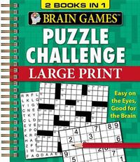 Cover image for Brain Games - 2 Books in 1 - Puzzle Collection