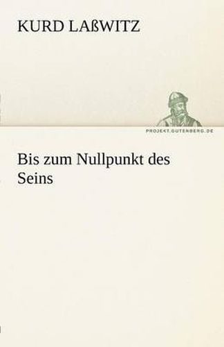 Cover image for Bis Zum Nullpunkt Des Seins