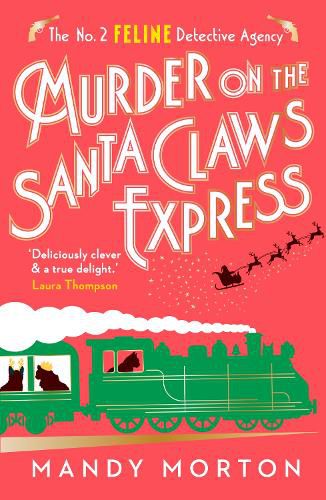 Cover image for Murder on the Santa Claws Express