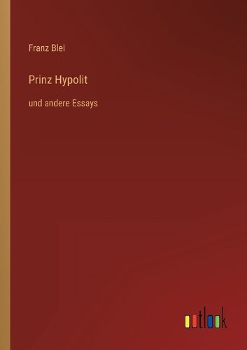 Cover image for Prinz Hypolit