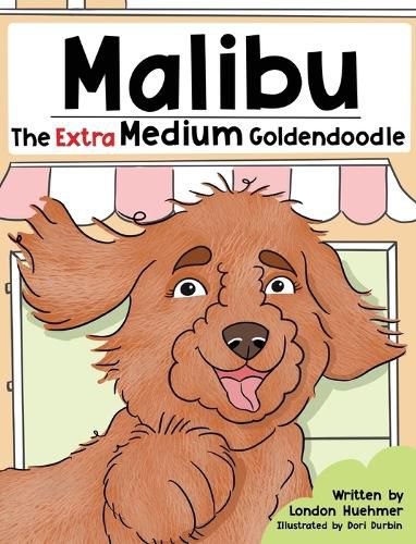 Cover image for Malibu the Extra Medium Goldendoodle