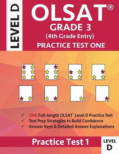 Cover image for OLSAT Grade 3 (4th Grade Entry) Level D: Practice Test One Gifted and Talented Prep Grade 3 for Otis Lennon School Ability Test