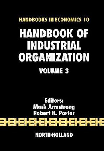 Handbook of Industrial Organization