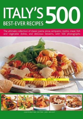 Cover image for Italy's 500 Best-ever Recipes