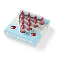 Cover image for Beer Bowling Drinking Game Set