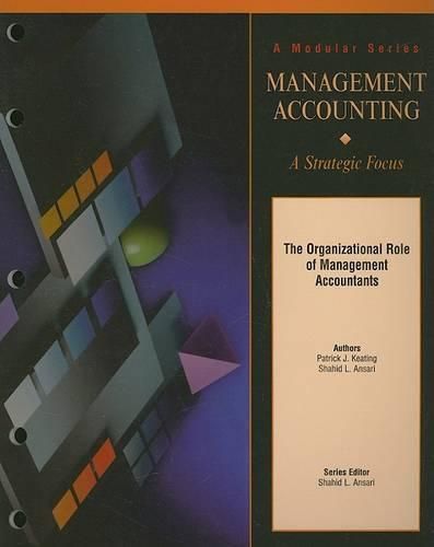 Cover image for Organizational Role of Management Accountants