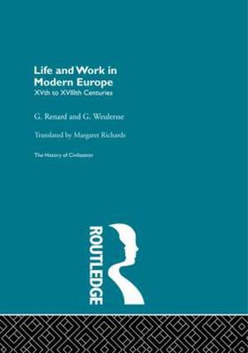 Cover image for Life and Work in Modern Europe
