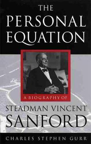 Cover image for Personal Equation: A Biography of Steadman Vincent Sanford