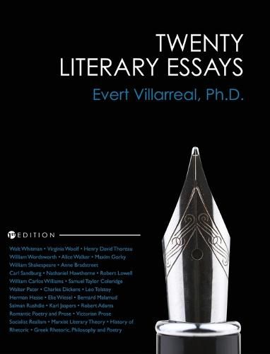 Cover image for Twenty Literary Essays