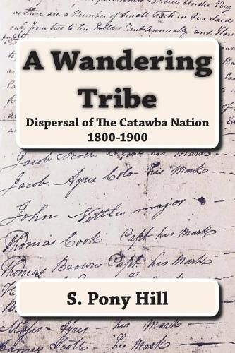 Cover image for A Wandering Tribe: Dispersal of the Catawba Nation 1800 to 1900