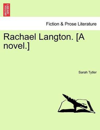 Cover image for Rachael Langton. [A Novel.]