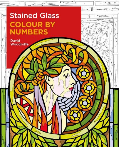 Cover image for Stained Glass Colour by Numbers
