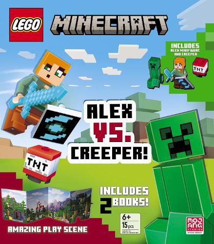 Cover image for Alex vs. Creeper (LEGO Minecraft)