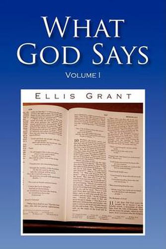 Cover image for What God Says