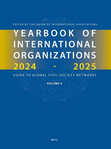 Yearbook of International Organizations 2024-2025, Volume 4