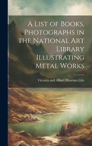 Cover image for A List of Books, Photographs in the National Art Library Illustrating Metal Works