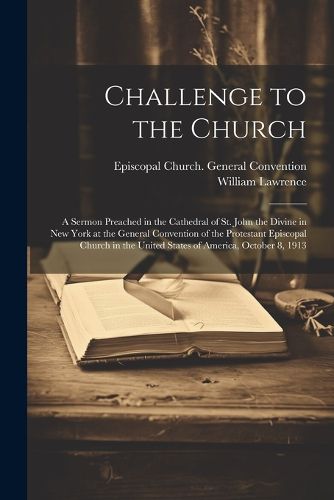 Challenge to the Church