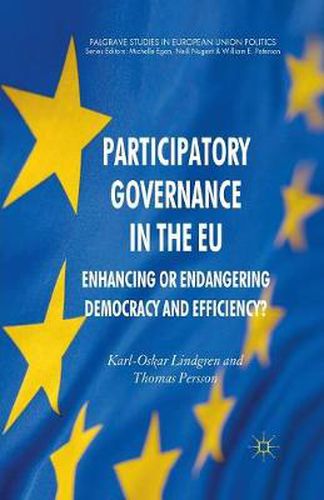 Cover image for Participatory Governance in the EU: Enhancing or Endangering Democracy and Efficiency?