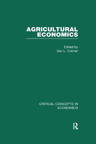 Cover image for Agricultural Economics