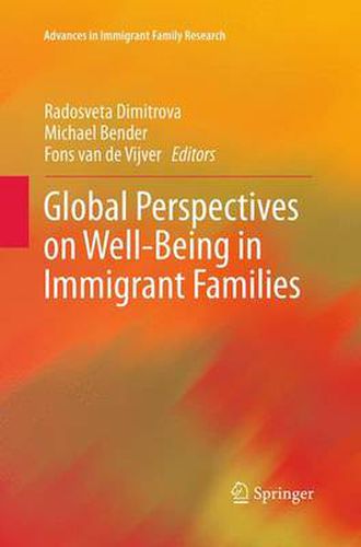 Cover image for Global Perspectives on Well-Being in Immigrant Families