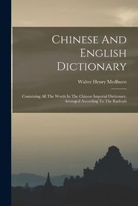 Cover image for Chinese And English Dictionary