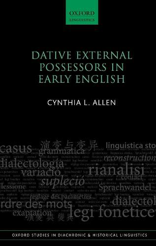 Cover image for Dative External Possessors in Early English