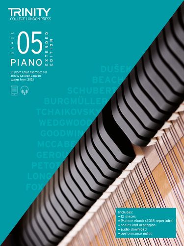 Cover image for Piano Exam Pieces & Exercises 21-23 Grade 5 Ext Ed: Extended Edition