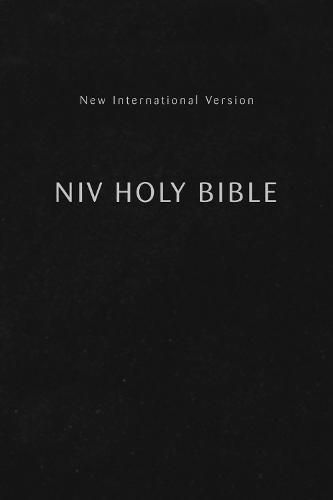 Cover image for NIV, Holy Bible, Compact, Paperback, Black, Comfort Print