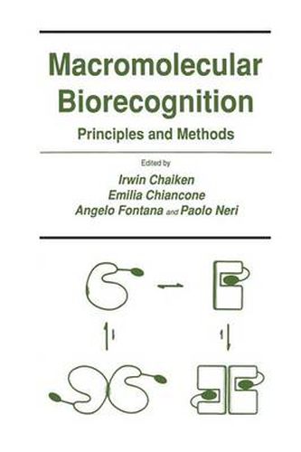 Cover image for Macromolecular Biorecognition: Principles and Methods