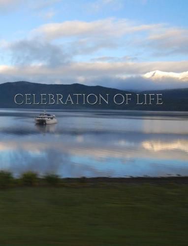 Celebration of life scenic remembrance Journal