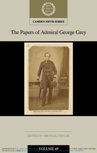 Cover image for The Papers of Admiral George Grey: Volume 69