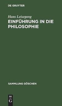 Cover image for Einfuhrung in die Philosophie