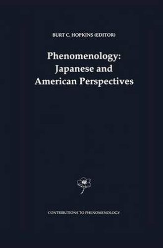 Cover image for Phenomenology: Japanese and American Perspectives