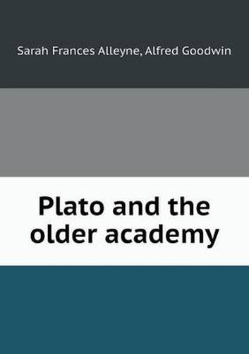 Cover image for Plato and the older academy