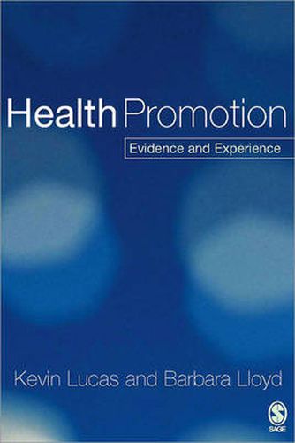 Cover image for Health Promotion: Evidence and Experience