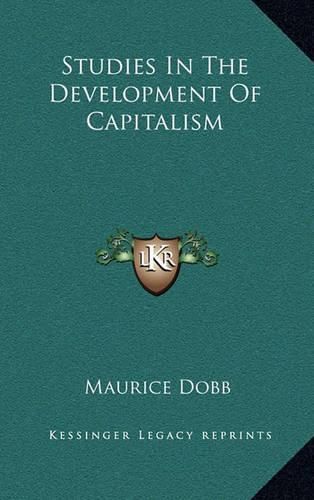 Cover image for Studies in the Development of Capitalism