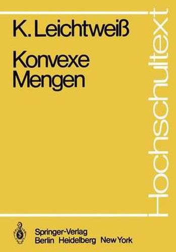 Cover image for Konvexe Mengen