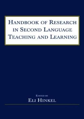 Cover image for Handbook of Research in Second Language Teaching and Learning