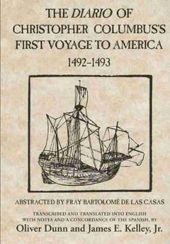 Cover image for The Diario of Christopher Columbus's First Voyage to America, 1492-1493