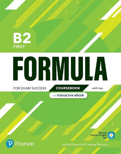 Cover image for Formula B2 First Coursebook with key & eBook