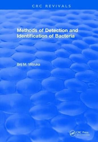 Cover image for Methods of Detection and Identification of Bacteria