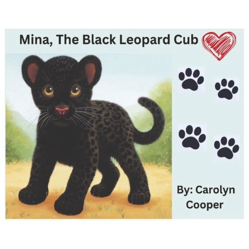 Cover image for Mina, The Black Leopard Cub