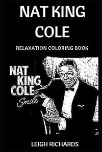 Cover image for Nat King Cole Relaxation Coloring Book