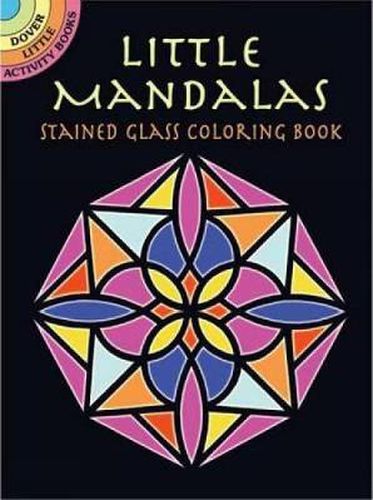 Cover image for Little Mandalas Stained Glass Coloring Book